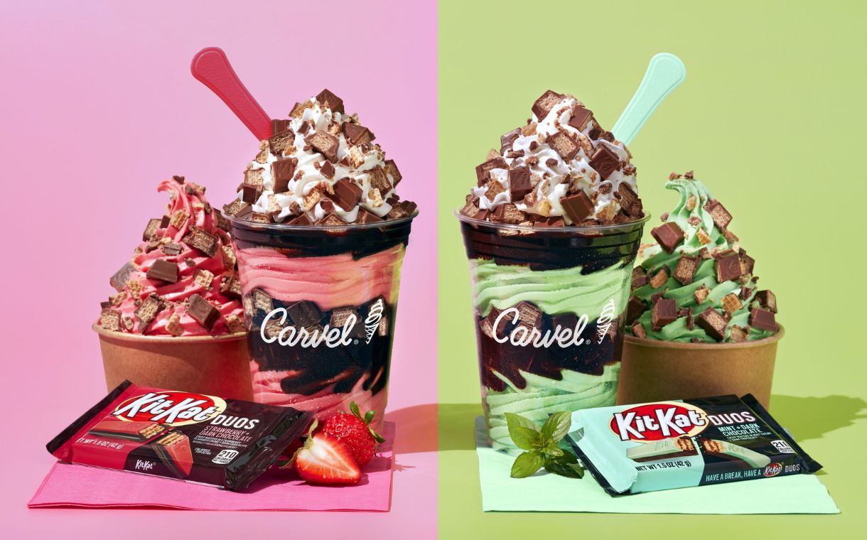 Carvel releases new KitKat-inspired ice creams