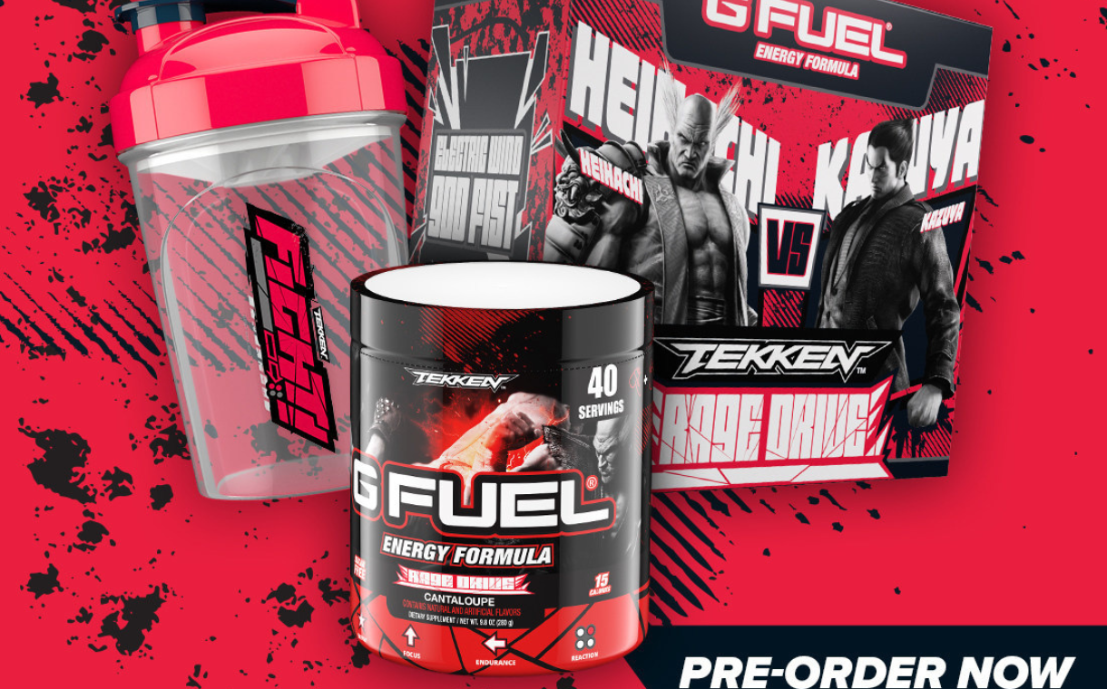 G Fuel and Bandai Namco partner to launch energy formula flavour