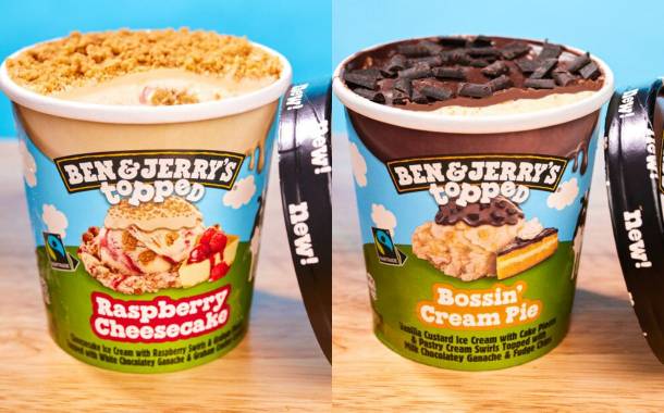 Ben & Jerry's to add new flavours to 'Topped' collection