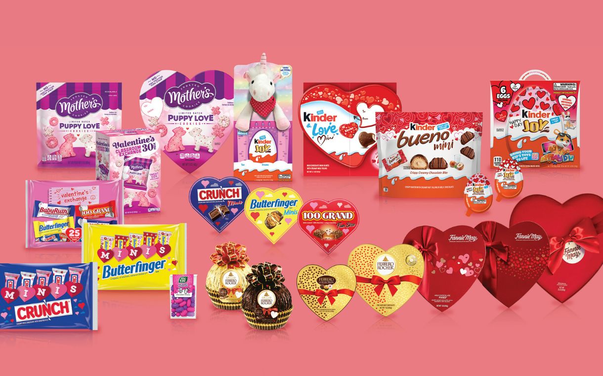 Ferrero rolls out new Valentine's Day and Easter treats