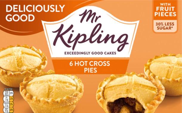 Mr Kipling launches non-HFSS Hot Cross Pies