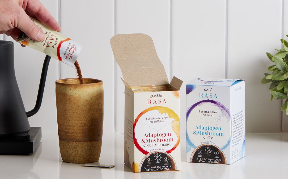 Rasa launches new coffee-alternatives with adaptogens