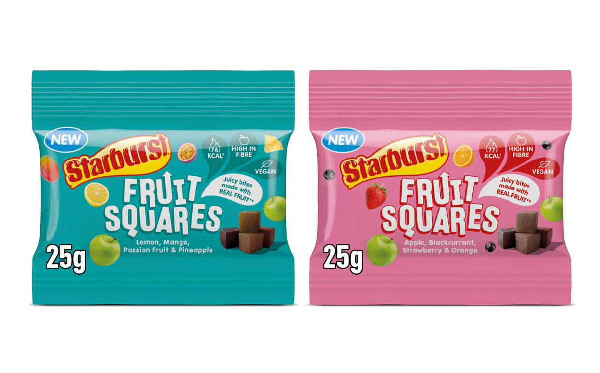 Mars Wrigley to launch Starburst Fruit Squares