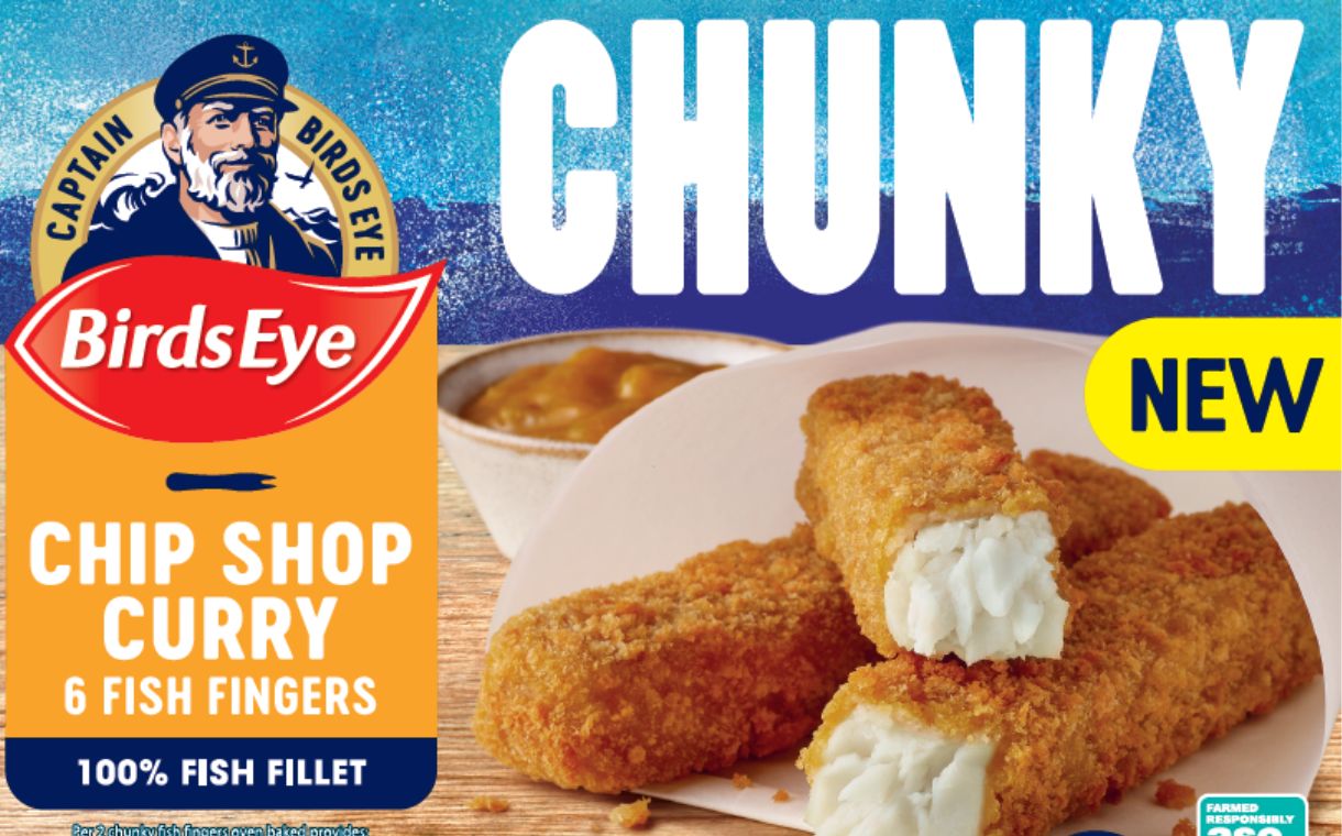 Birds Eye launches Chip Shop Curry-‘flavoured’ fish finger