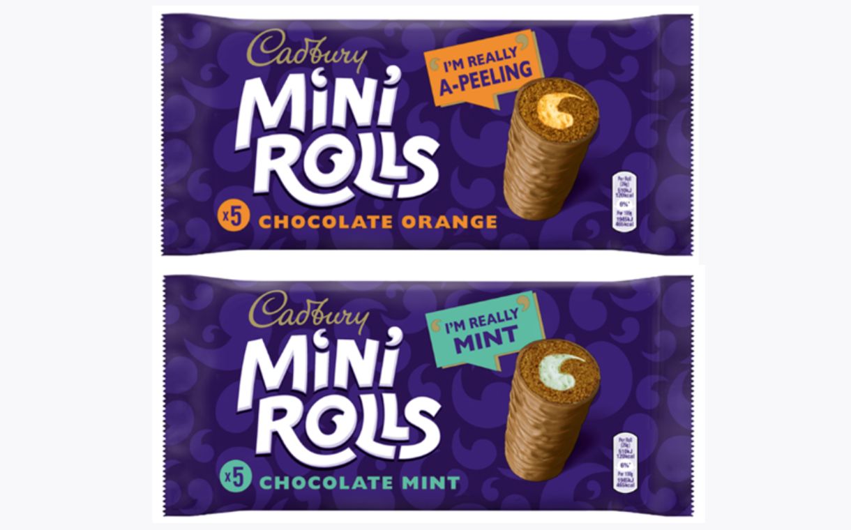 Cadbury unveils two new Mini Rolls flavours