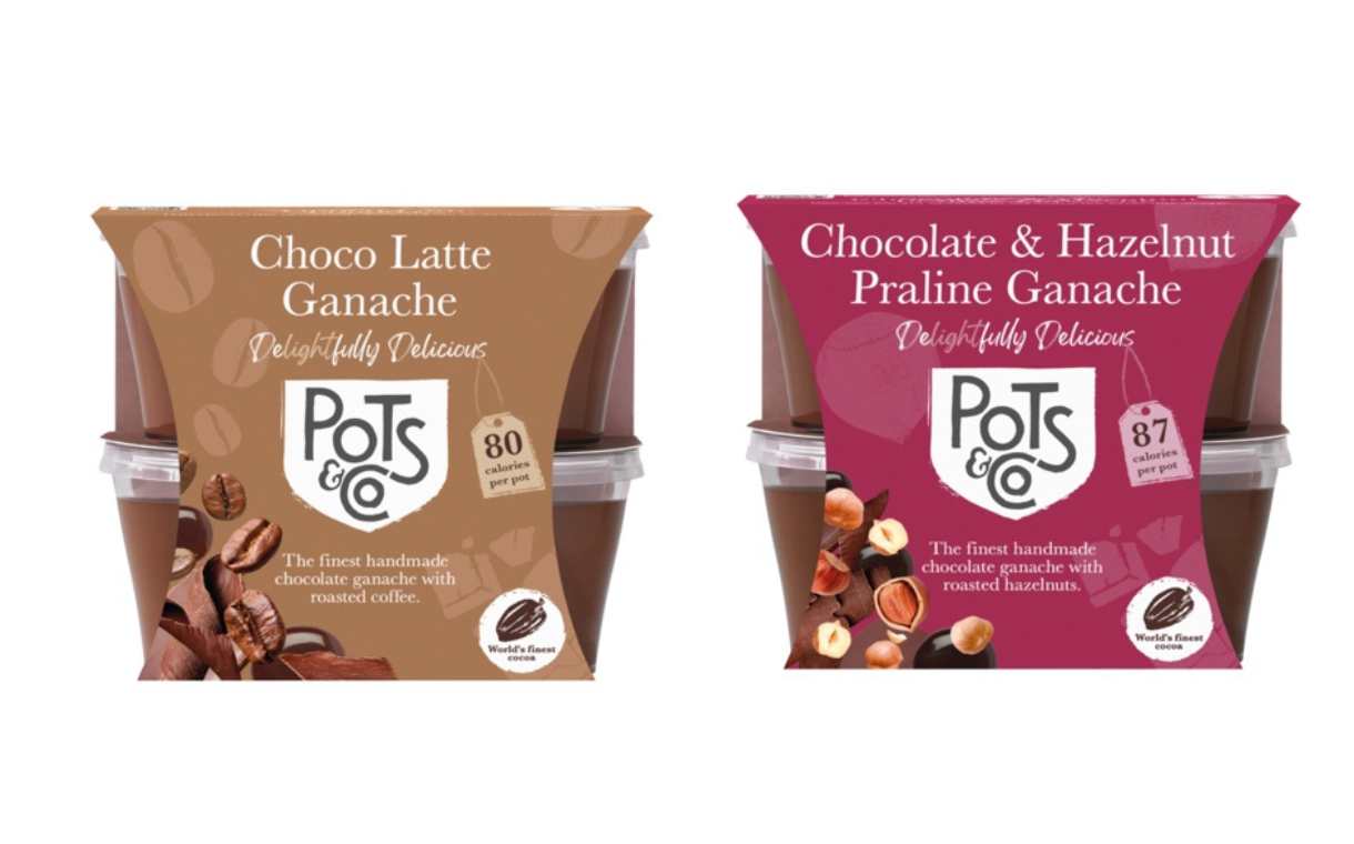 Pots & Co unveils two HFSS-compliant ganache pots