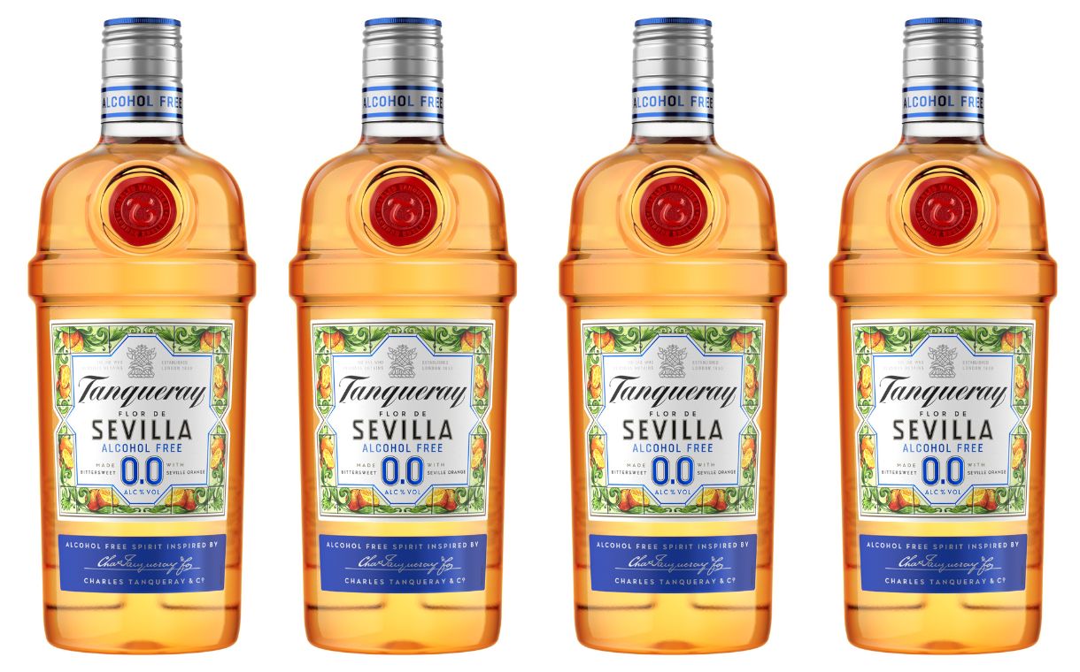 Tanqueray launches alcohol-free Flor de Sevilla gin