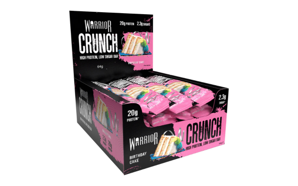 Warrior releases birthday cake protein bar