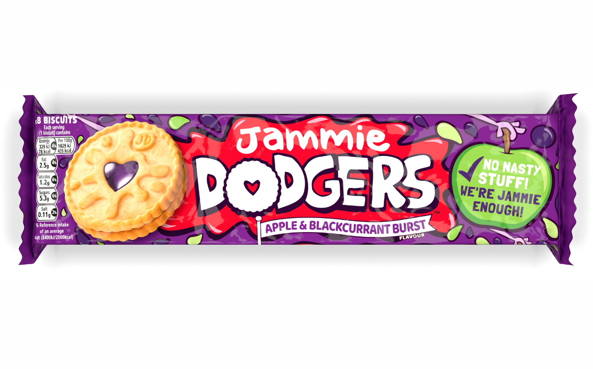 Jammie Dodgers unveils apple and blackcurrant flavour