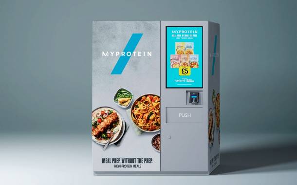 Iceland and Myprotein launch frozen protein meal vending machine