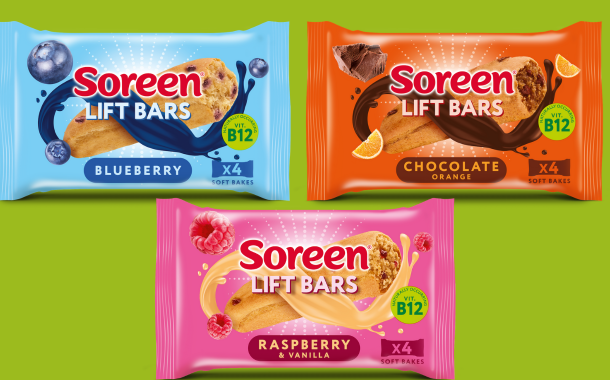 Soreen debuts new Lift Bars brand with three flavours