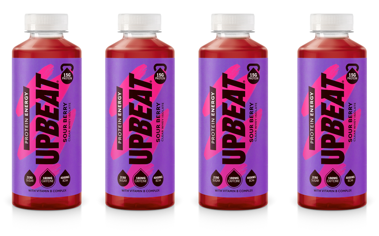 Upbeat debuts Sour Berry protein energy drink flavour