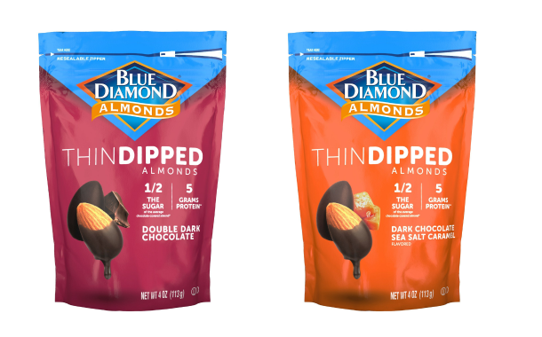 Blue Diamond Growers unveils chocolate-dipped almonds