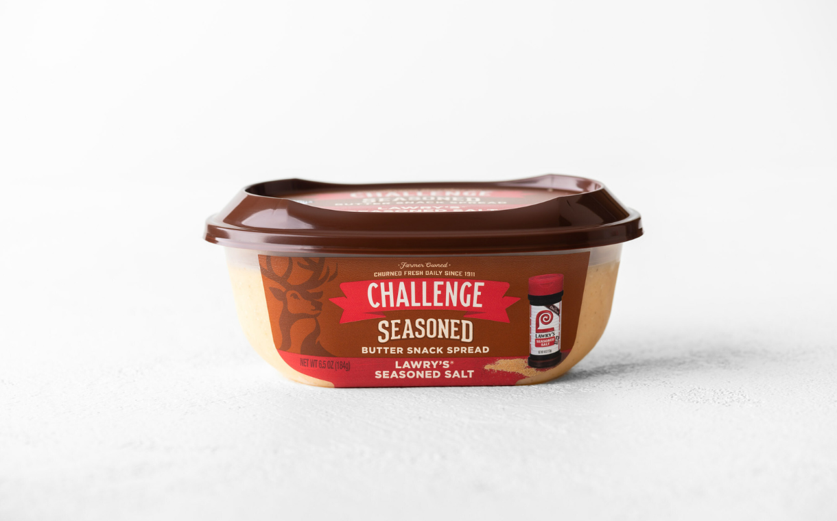 Challenge Butter and Lawry's launch new butter snack spread