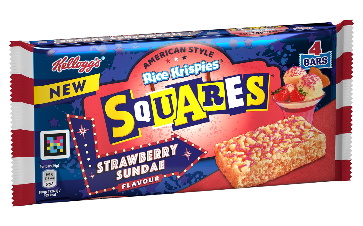 Kellogg's UK debuts new Square's bar flavour